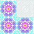 32 Pack Geometric Stencils 6 x 6 Inch Painting Templates for Scrapbooking Cookie Tile Furniture Wall Floor Decor Craft Drawing Tracing DIY Art Sup...