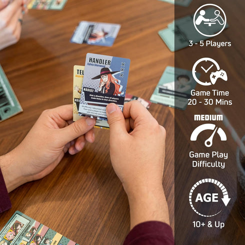 KESS ‘Spy X Family: Mission for Peanuts’ Board Game for Players 3-5, Indoor Fun, Ages 10 & Up, Playtime 20-30 Mins, Japanese Manga Anime...