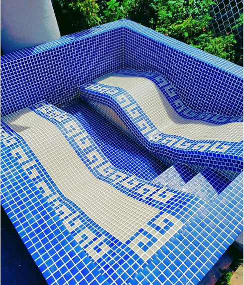 200g Square Building Renovation Ceramic Tiles Mosaic Tiles, Bulk Ceramic Pieces Crafts Making Supplies for Home Wall Outdoor Floor Vase Tabletop D...
