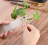 Herb Stripper - Efficient Kale, Chard, Collard Greens Leaf Remover Tool | LooseLeaf Herb Stem Remover for Leafy Greens...