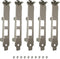 BestParts 5pcs New Full Height Bracket for Intel E10G42BTDA X520-DA2 E10G42BFSR X520-SR2 X520-LR2 X710-DA2 JL82599ES E33052-003...
