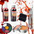 Scar Wax SFX Makeup, Halloween Makeup Kit, Special Effects Makeup kit-6 Color Bruise Wheel for Special Effects/Scar Wax with Spatula Tool/Fake Blo...