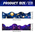 Galaxy Scalloped Borders Outer Space Straight Borders Trim Night Sky Bulletin Board Classroom Bulletin Board Wall Decor Back to School Bulletin Tr...