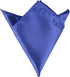 12 Pcs Mens Solid Mixed Color Pocket Square Wedding Handkerchiefs...