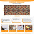 Contact Paper for Countertops Cover - Boho Moroccan Egyptian Inspired Peel and Stick Wallpaper - Removable Self Adhesive Thick Floral Vinyl Film R...