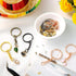 360 Pcs Key Chains Bulk for Crafts Including 90 Pcs Keychain Rings, 90 Pcs Open Jump Rings Connectors, 180 Pcs Small Screw Eye Pins Hooks for DIY ...
