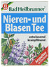 Bad Heilbrunner Nieren und Blasen Tea / kidney and bladder tea(4 Packs each 8 Teabags) - fresh from Germany...
