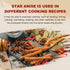 52USA Star Anise, Star Anise whole 4oz (Pack of 1), NON-GMO Verified Chinese Star Anise, Dried Anise Spice...
