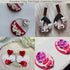 Puocaon Petal Polymer Clay Cutters - Mini Flower Petal Clay Cutters for Polymer Clay Jewelry, Set of 8 Clay Jewelry Cutters, Micro Flower Clay Cut...