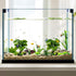 Reptile Artificial Plants, Terrarium Plants Decorations Supplies, Aquarium Fish Tank Plant, Amphibian Habitat Hideout Tank Accessories (M Set-2pcs...
