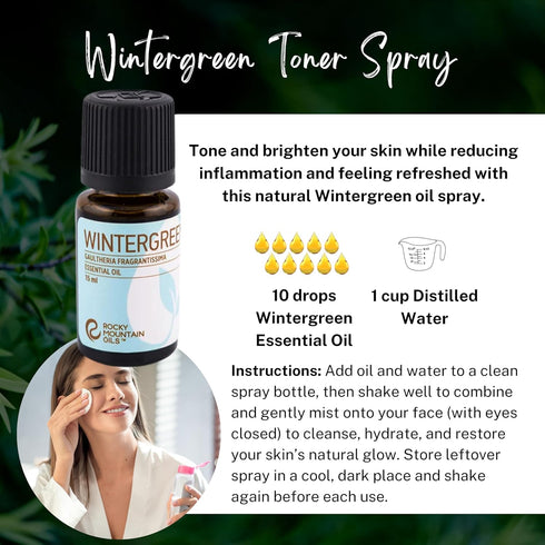 Rocky Mountain Oils - Wintergreen - 15 ml - Essential Oil...