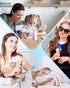 Handheld Fan, Portable Mini Fan 1800mAh USB Rechargeable, Max 12H Runtime, Battery Operated Pocket Fan, Personal Makeup Lash Fans, Gifts for Women...