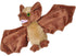 Wild Republic Huggers, Brown Bat Plush Toy, Slap Bracelet Stuffed Animal, Kids Toys, 8 Inches...