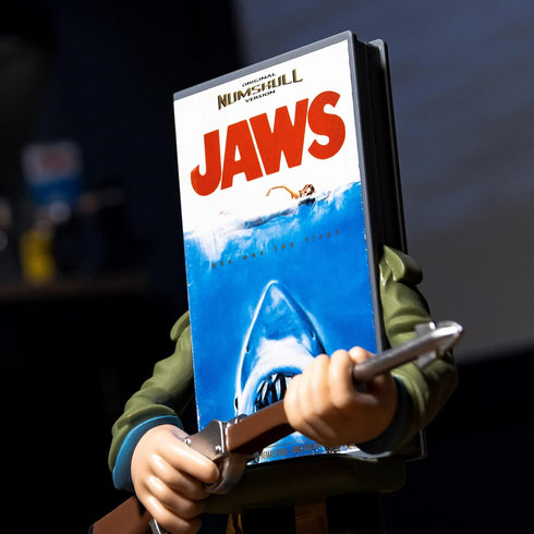 by Numskull Jaws VHS Wireless Charger Phone Holder - Compatible with Qi-Enabled Devices, Fast Qi - Official Jaws Merchandise...