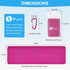U-pick Cooling Towels Bulk 40"x12", Breathable Microfiber Chill Towel, Cooling Towel for Neck and Face, Sweat Towel for Gym, Yoga, Workout, Golf, ...