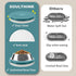 Ant Proof Cat Dog Bowl Tray - 2024 New Innovation Anti Ant Pet Food Dish Indoor No Chemical No Water Needed Different from Traditional Ant Trap (T...