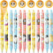 12pcs Cute Kawaii Animal Pens, Changeable Cats Dogs Emojis, Fun School Stationary Vet Office Supplies, Gift Sets for Kids Teen Girls Boys Veterina...