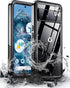 Hualele Waterproof Pixel 8 Pro Case IP68 Underwater Cover with Built-in Screen and Lens Protector, Rugged Full Body Sealed Heavy Duty Shockproof C...