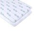 Bassinet Sheets Fitted Cover - Flexible Fit 100% Soft Jersey Knit Cotton - Neutral Grey Sage Diamond - 2 Pack Set...