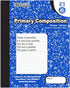 BAZIC Primary Journal Composition Book Blue Marble, 100 Sheet Writing Grades K- 2 Notebook Journal Comp Notebooks for Kindergarten Kids School, 1-...