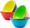Youngever 32 Ounce Plastic Bowls, Large Cereal Bowls, Large Soup Bowls, Set of 9 in 9 Assorted Colors...