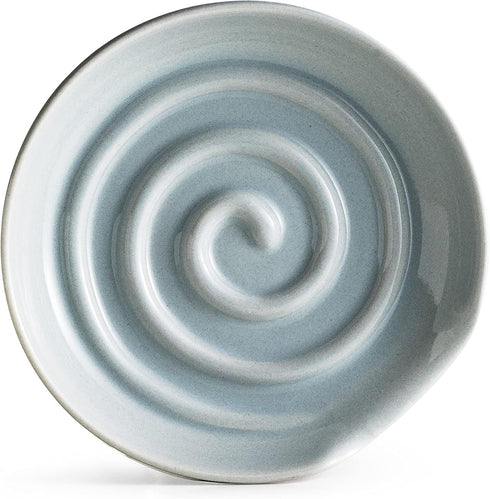 Spoon Rest, Spoon Holder with Swirl Shape, Perfect for Preventing Sauce Spillage, Cooking Utensils Holder for Spatula, Coffee Spoon, Spoon Cradle,...