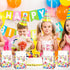 gisgfim 12 Pcs Premium Paint Art Party Bag Art Themed Birthday Party Painting Party Candy Favor Bags Supplies Gift Treat Bags Paint Party Supplies...