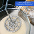 Bunuelos Mold with Handle (4.7 in Cast Aluminum) - Molde para Buñuelos de Viento Mexicanos - Buñuelos de Viento Moldes - Bunuelo Mold Mexican Cook...