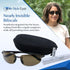 In Style Eyes Lovin Mawi Bifocal Wrap Around Sunglasses, Polarized Reading Glasses Reduce Sun Glare, Near Invisible Line Lens, Tortoise, 3.0x...