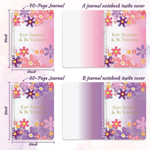2-Pack DIY Journal Kit - 150+Pcs Gifts for 8 + Year Old Girls - Cool Birthday Gifts Ideas for Girls - Art & Crafts for Tween Kid - Teen Girls Tren...