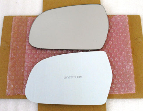 New Replacement Mirror Glass with Full Size Adhesive for AudiI A3 A4 A5 S4 S5 Driver Side View Left LH See Notes...