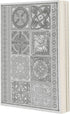 LayFlat Sketchbook - 3.75 x 5.3 Inches - Celtic Blank Note Book, 64 Sheets, Thick 100gsm Paper, for drawing, sketching, and journaling, 32 Blank a...