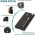 HOGGU Compatible for iPhone 11 case,Crossbody Wallet Case Leather with Card Holder,Kickstand,Magnetic Closure Flip Folio Zipper Purse,Adjustable R...