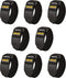 LuBanSir Cinch Straps, 2" x 12" (8 Pack) Elastic Hook and Loop Storage Strap for Extension Cord, Cable, Cord Wrap, Rope and Hose...