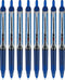 Pilot, Precise V5 RT Refillable & Retractable Rolling Ball Pens, Extra Fine Point 0.5 mm, Blue, Pack of 8...