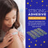 Glitter Bandages for Kids -(100 Count Box) Adhesive Bandage Strips w/Colorful Glitter Design & Latex-Free Individually Wrapped Strips for First Ai...