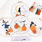 REEWISLY Halloween 4pcs Embroidery Kits with Patterns and Instructions, DIY Adult Beginner Embroidery Kits, Including 4 Plastic Embroidery Rings, ...