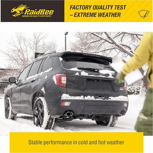 Rear Wiper Blade, 10 inch Rear Windshield Wiper Blades Compatible for JEEP Renegade 2021 2020 2019 2018 2017 2016 2015 Original Equipment Replacem...