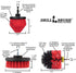Drill Brush Power Scrubber by Useful Products - Wood Cleaner - Concrete Cleaner - Deck Brush - Rust Stain Remover - Brick Cleaner - Floor Scrub Br...