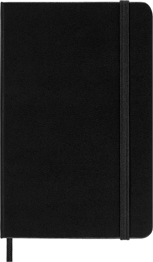 Moleskine Classic Notebook, Hard Cover, Pocket (3.5" x 5.5") Plain/Blank, Black, 192 Pages...