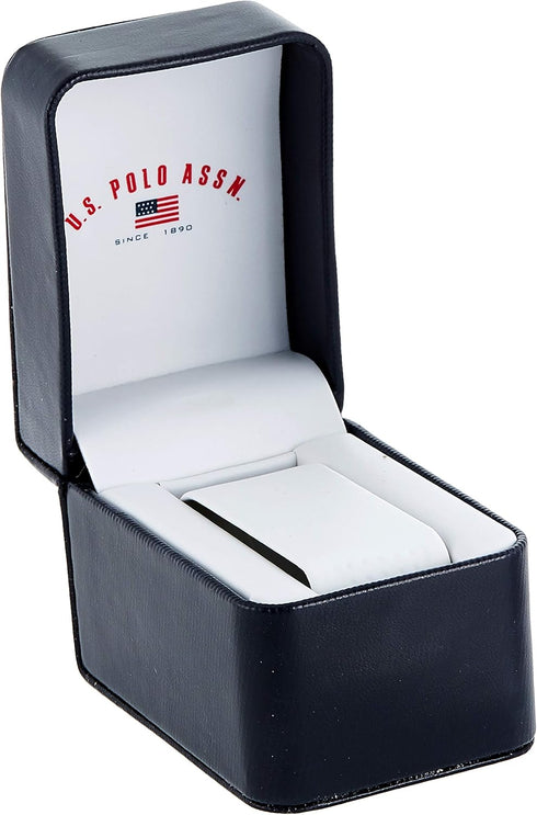U.S. Polo Assn. Men's us8621 Analog Display Analog Quartz Silver Watch...