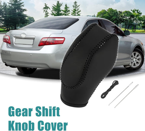 ACROPIX Gear Shift Knob Cover Trim Replacement Fit for Ford Escape Pack of 1 Black...