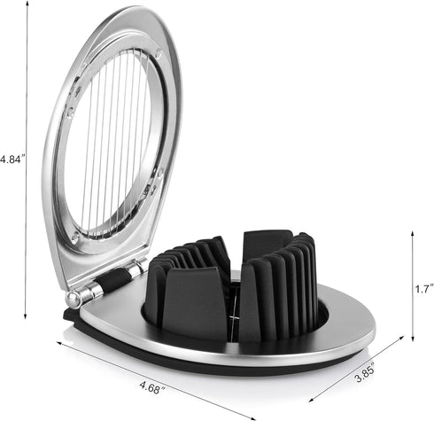 New Star Foodservice 42634 Heavy Duty Egg Slicer with 3 Slicing Styles (Hand Wash Only)...