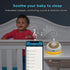 Motorola MBP163CONNECT Audio Baby Monitor - Wireless WiFi Smart Device for Toddlers, Infants, Nursery - with 10 Soothing Sounds, Lullaby, Audioboo...
