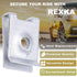 Rexka 25 pcs Fender Liner Bumper Cover Splash Shield U Type Nut Clip Compatible with BMW 07129904150 E36 E46 E60 E63 E88 E90...
