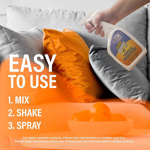 EnviroCare Multi-Surface Concentrate. Eliminates Toughest Surface Odors from Pee, Poo, Vomit, Secretions, Dander, Marking, Garbage & More. Makes 4...