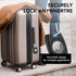 HATALKIN Compatible with Apple AirTag Holder, IPX8 Waterproof AirTag Secure Holder with Wire Cable Air Tag Lock Keychain Key Ring Holder Case Lugg...