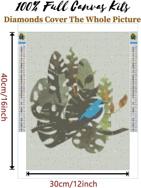 STOJAN Deep Sea Mermaid Diamond Painting Kits, Diamond Painting for Beginners 5D Full Diamond Embroidery Crystal Gemstone Paste Art, for Bathroom ...