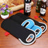Hipiwe Wine Carrier Tote Bag Portable Wine bottle Tote Holders Insulated Neoprene Wine Cooler Bag Champagne/Water bottle/Beer/Drinks Carriers Bag ...