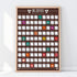 Gift Republic 100 Coffee Bucket List Scratch Poster...